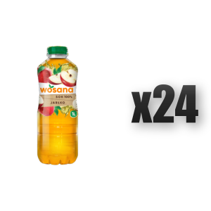 Wosana Sok 100% jabłko 1L 24 szt.