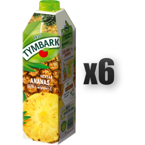 Tymbark Nektar ananas 1 l 6 szt.