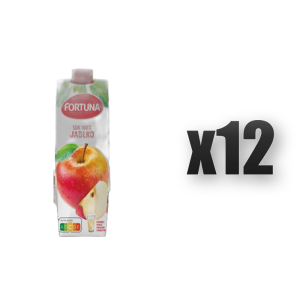 Fortuna Sok 100% jabłko 1 l 12 szt.
