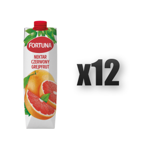 Fortuna Nektar grejpfrut czerwony 1 l 12 szt.