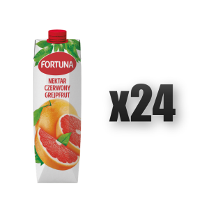Fortuna Nektar grejpfrut czerwony 1 l 24 szt.