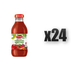 Fortuna Sok 100% pomidorowo warzywny 300 ml 24 szt.