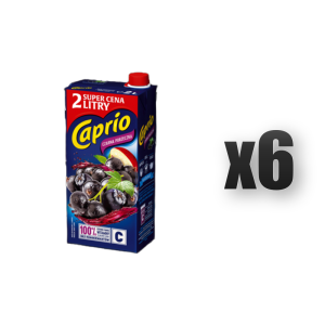 Caprio Napój czarna porzeczka 2 l 6 szt.