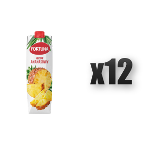 Fortuna Nektar ananasowy 1 l 12 szt.
