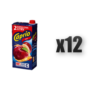 Caprio Napój jabłko 2 l 12 szt.