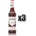 Monin Chocolate - syrop czekoladowy 0,7l 3 szt.