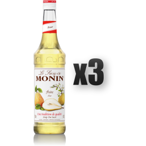 Monin Pear - syrop gruszkowy 0,7l 3 szt.