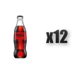 Coca Cola Zero 330 ml butelka bezzwrotna 12 szt.