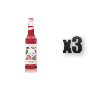 Monin Pink Grapefruit - syrop z różowego grejpfruta 0,7l 3 szt.