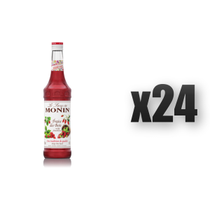 Monin Wild Strawberry - syrop poziomkowy 0,7l 24 szt.