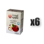 Sok jabłkowy 100% tłoczony 3L Royal apple 6 szt.