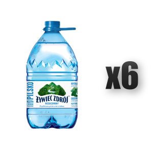 ŻYWIEC ZDRÓJ niegazowany 5 L 6 szt.