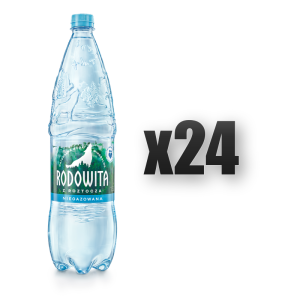 Rodowita z Roztocza woda mineralna niegazowana 1,5L 24 szt.