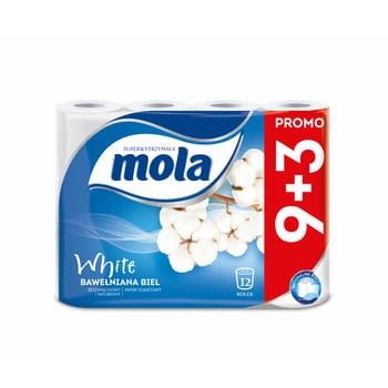 Papier toaletowy 2-warstwowy Mola White Bawełniana Biel 12 rolek Mola_Mola_White_Bawelniana_Biel_93_biala_42256032_0_350_350.jpg