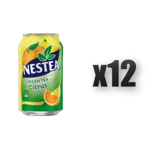 Nestea Green Tea Napój o smaku cytrusowym 330 ml 12 szt.