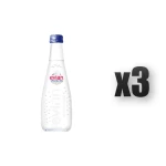 EVIAN woda mineralna gazowana szkło 330ml 3 szt.