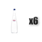 EVIAN woda mineralna gazowana szkło 750ml 6 szt.