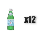S. Pellegrino woda mineralna gazowana 0,25 l szklana 12 szt.