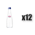 EVIAN woda mineralna gazowana szkło 330ml 12 szt.