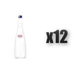 EVIAN woda mineralna gazowana szkło 750ml 12 szt.