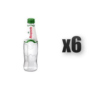 Muszynianka woda mineralna niskonasycona CO2 0,3l 6 szt.