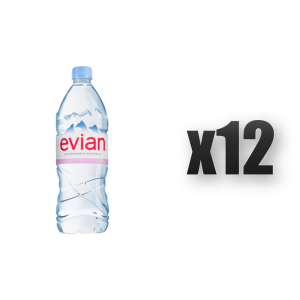 Evian woda niegazowana 1 L 12 szt.