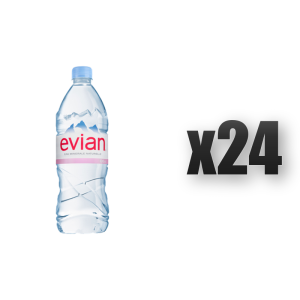Evian woda niegazowana 1 L 24 szt.