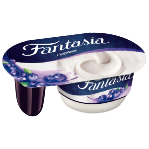 Fantasia Jogurt kremowy z jagodami 118 g