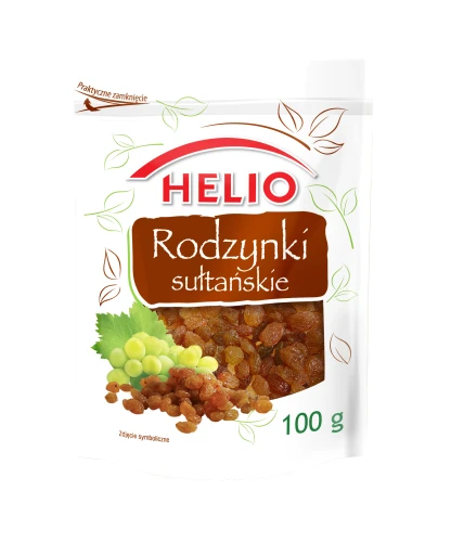Rodzynki sułtańskie Helio 100g