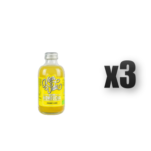 Komvida Organic Kombucha Gingervida - Imbir i cytryna 250 ml 3 szt.