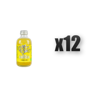 Komvida Organic Kombucha Gingervida - Imbir i cytryna 250 ml 12 szt.