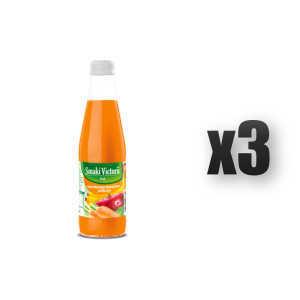 Smak Victorii marchew-banan-jabłko 250 ML 3 szt.