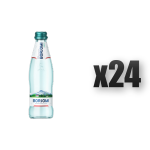 Borjomi woda mineralna 0,33 l 24 szt.