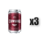 woda mineralna Cisowianka silnie gazowana 0,33L 3 szt.