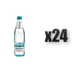 Borjomi woda mineralna gazowana 500 ml 24 szt.