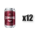 woda mineralna Cisowianka silnie gazowana 0,33L 12 szt.