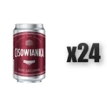 woda mineralna Cisowianka silnie gazowana 0,33L 24 szt.