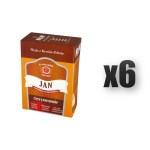 Jan Woda lecznicza 3l karton 6 szt.