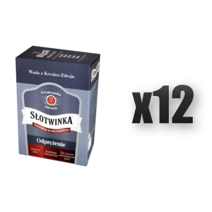 Słotwinka Woda lecznicza 3l karton 12 szt.