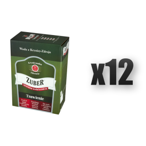 Zuber Woda lecznicza 3l karton 12 szt.