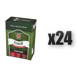Zuber Woda lecznicza 3l karton 24 szt.