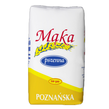 Mąka pszenna Poznańska 1 kg Mąka pszenna Poznańska 1kg