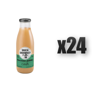 Bracia Sadownicy sok tłoczony 750 ml jabłko z miętą 24 szt.