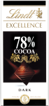 Czekolada excellence 78% cacao Lindt 100 g