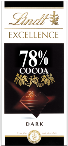 Czekolada excellence 78% cacao Lindt 100g