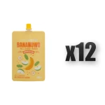 OWOLOVO Tropikalnie Bananowo 200 g 12 szt.