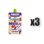 Tymbark Musly kasza manna płatki owsiane owoce leśne 170 g 3 szt.