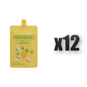 OWOLOVO Tropikalnie Ananasowo 200 g 12 szt.