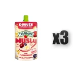 Tymbark Musly ryż płatki owsiane jogurt aronia wiśnia 170 g 3 szt.