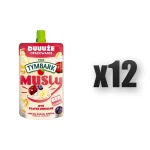 Tymbark Musly ryż płatki owsiane jogurt aronia wiśnia 170 g 12 szt.